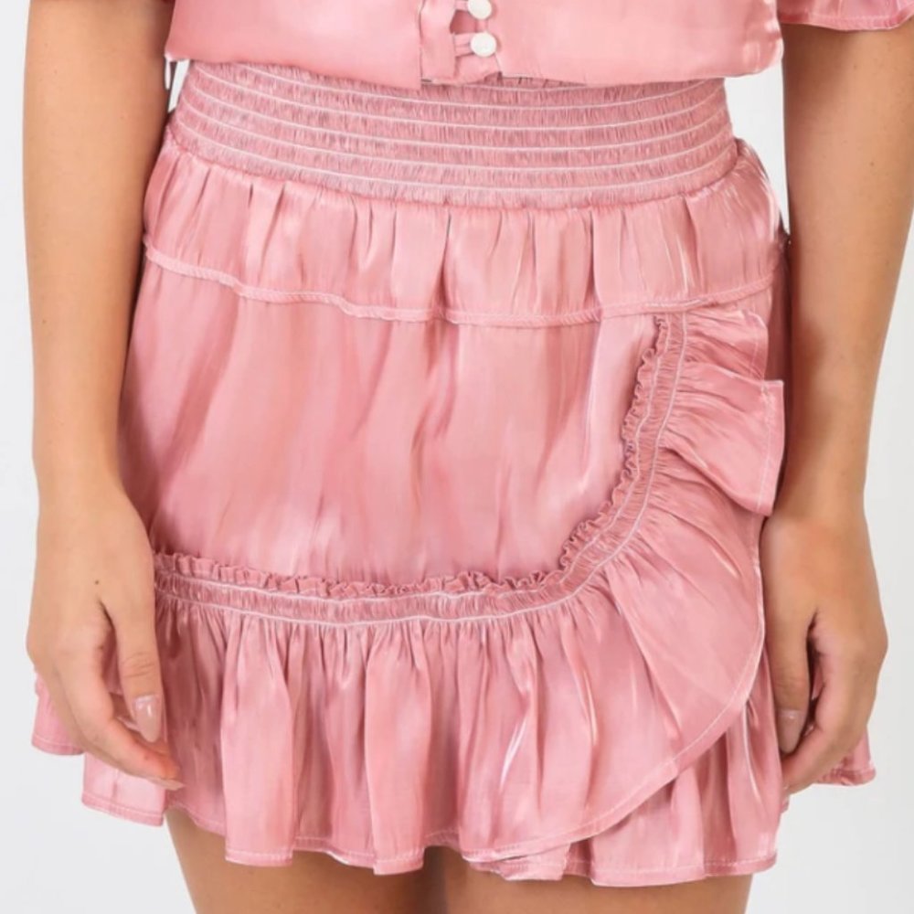 Koch genna skirt- rose gloss